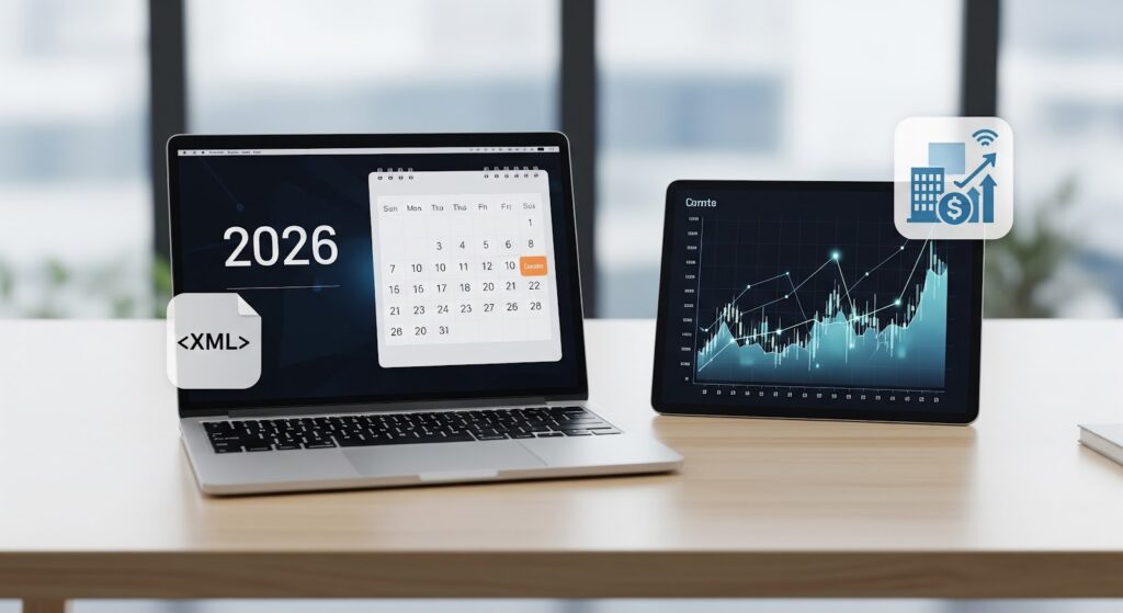 Calendario de nómina electrónica 2026