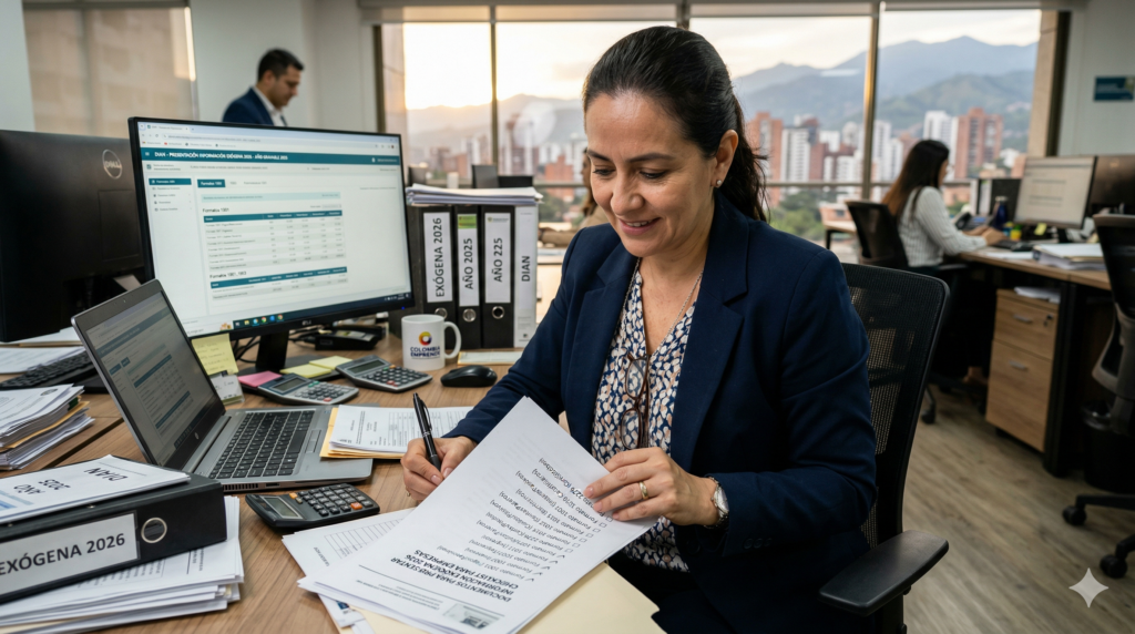 Blog Alegra Documentos para presentar información exógena 2026 Colombia