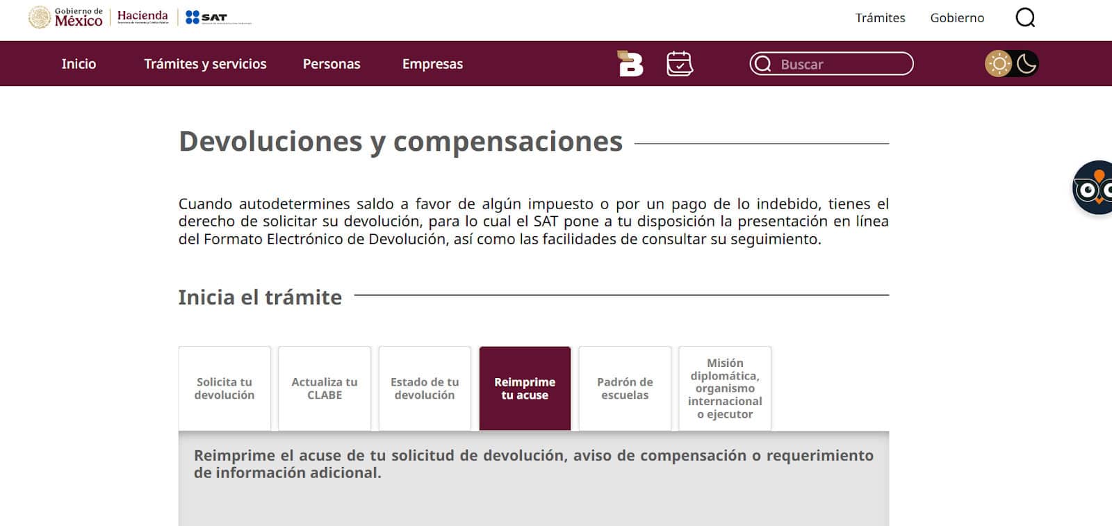 ​checar estatus de declaracion anual​