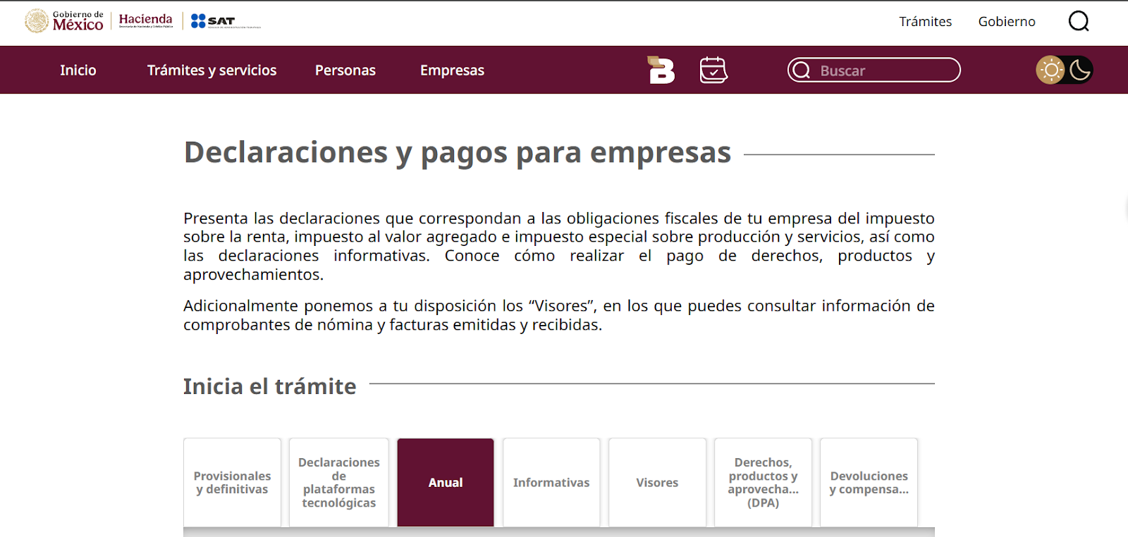 ¿Cómo Hacer Declaración Anual Sat? Guía Paso A Paso Portal SAT declaración anual