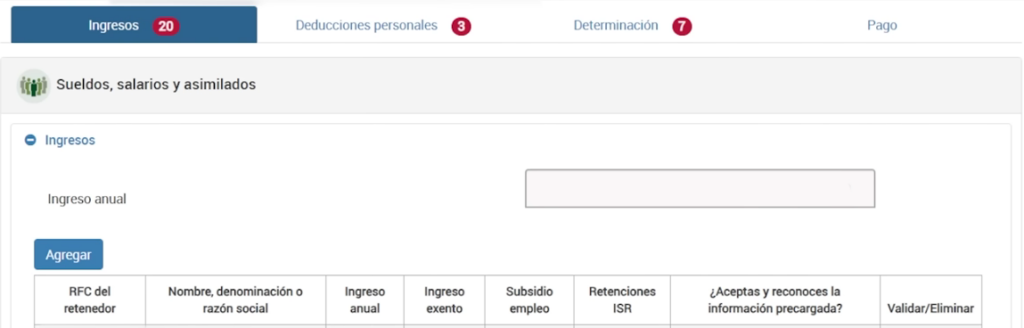 ¿Cómo Usar El Simulador De Declaración Anual 2025? Captura de pantalla 2025 03 26 143153