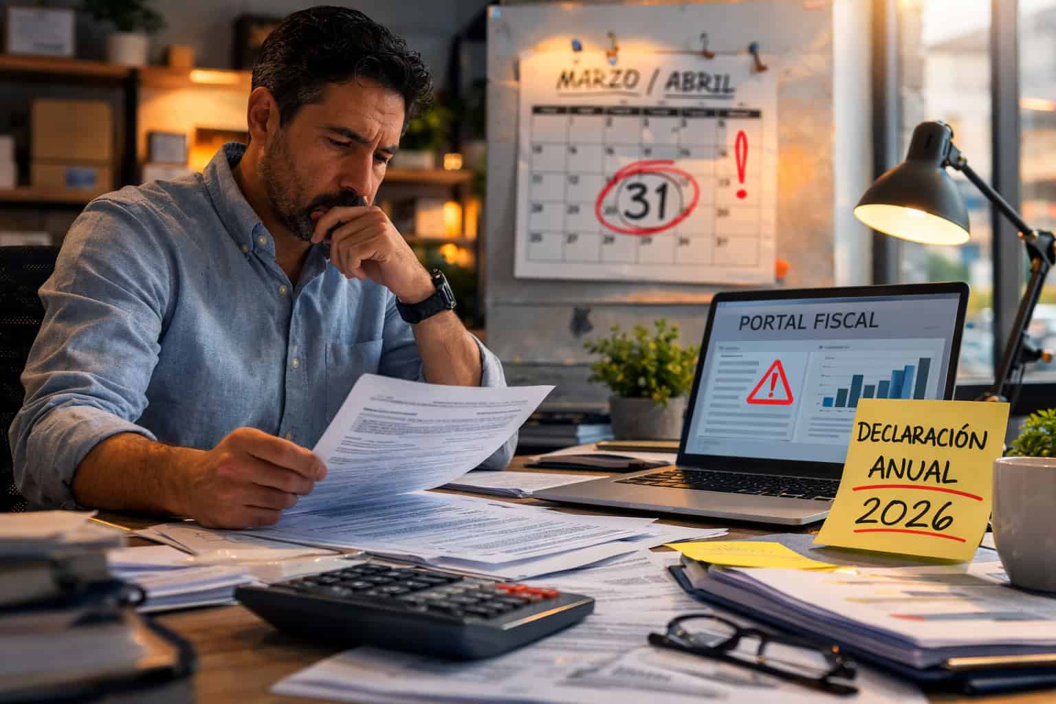 multa por no presentar declaración anual