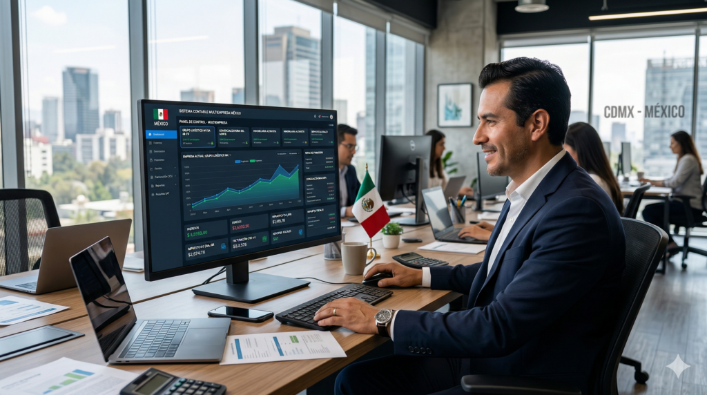 sistema contable multiempresa